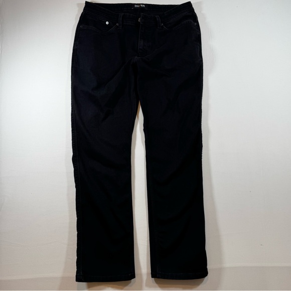 DU/ER L2X Relaxed Taper Jeans Men’s 34x30 Black Cotton Stretch Casual Denim - Picture 1 of 11